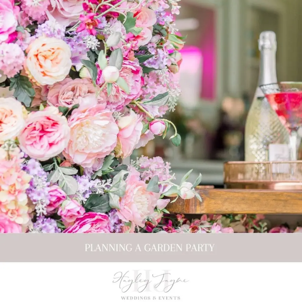 Planning a garden party | Essex Wedding planner