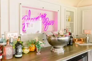 Wedding Bar Set Up | Essex Wedding Planner