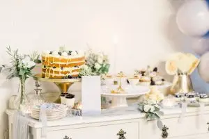 Dessert table on a wedding day | Essex wedding planner